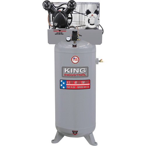 Industrial Compressors, 50 Gal. (60 US Gal) TGS INDUSTRIEL