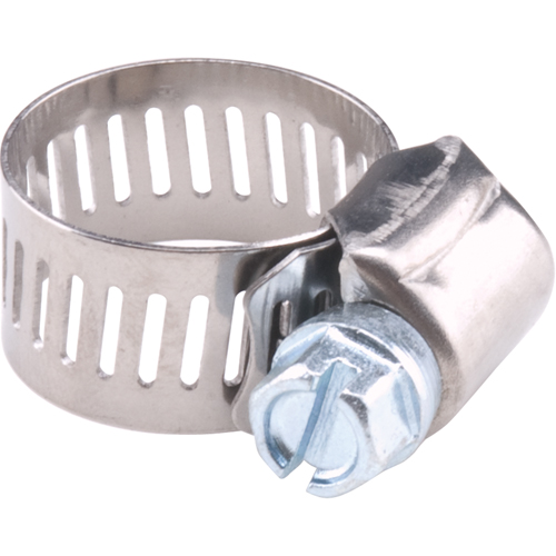 Colliers de serrage pour tuyaux - Collier de serrage en acier inoxydable & vis zingu&eacute;e, Dia. min 1/2", Dia. max 1-1/8" TGS INDUSTRIEL