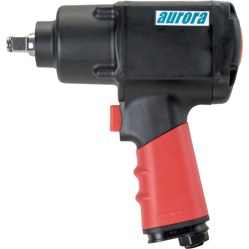 Heavy-Duty Composite Air Impact Wrench, 1/2" Drive, 1/4" NPT Air Inlet, 10000 No Load RPM TGS INDUSTRIEL