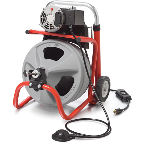 D&eacute;boucheur de drain K-400 avec cble C-31 IW, &eacute;lectrique, 3/8" TGS INDUSTRIEL