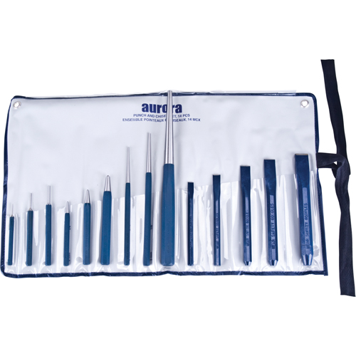Punch and Chisel Set, 14 Pieces TGS INDUSTRIEL