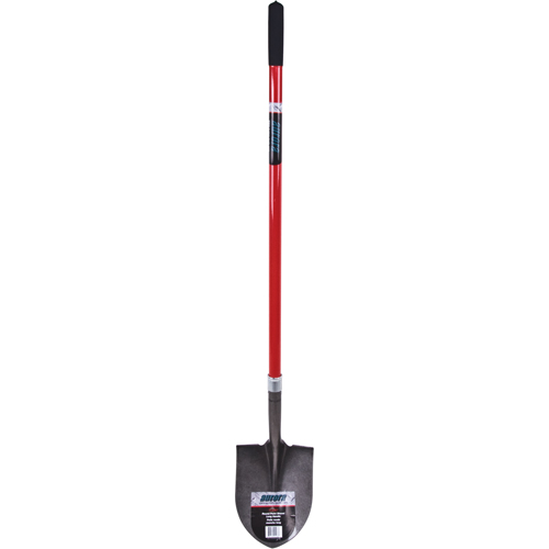 Pelle ronde robuste, Lame Acier au carbone, Fibre de verre, Manche Droit TGS INDUSTRIEL