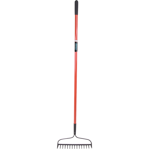 Heavy-Duty Bow Rakes, Fibreglass Handle, 15 Tines TGS INDUSTRIEL