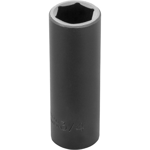 Douille, Chocs, 3/4", Prise 1/2", 6 pans, Profond TGS INDUSTRIEL