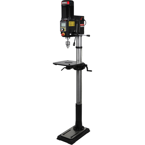 Nova Viking DVR Floor Model Drill Press, 16", 5/8" Chuck, 3000 RPM TGS INDUSTRIEL
