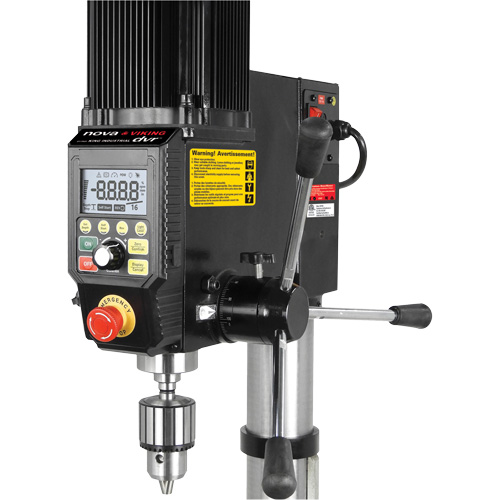 Nova Viking DVR Floor Model Drill Press, 16", 5/8" Chuck, 3000 RPM TGS INDUSTRIEL