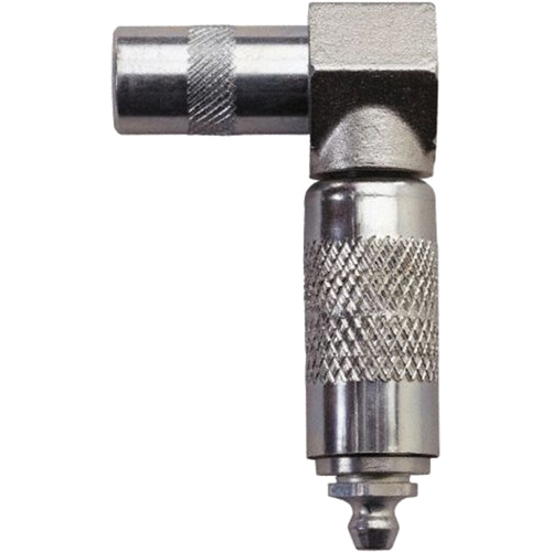 Coupleur &agrave; angle droit pour pistolet graisseur TGS INDUSTRIEL