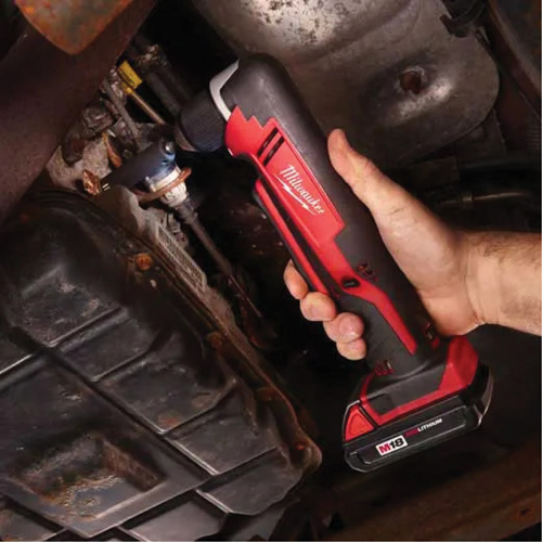 M18 Cordless Right Angle Drill (Tool Only), 18 V, 3/8" Chuck, Lithium-Ion TGS INDUSTRIEL