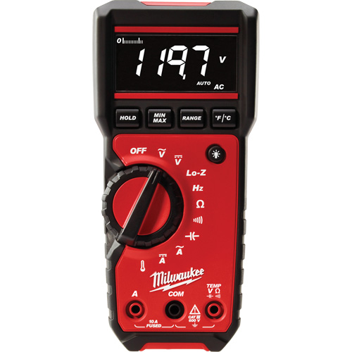 True RMS Multimeter, AC/DC Voltage, AC/DC Current TGS INDUSTRIEL