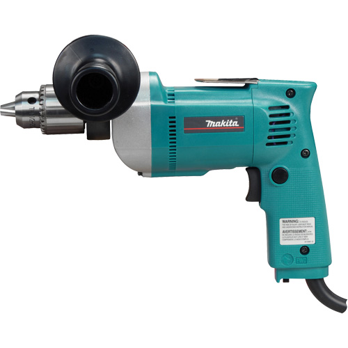 Variable Speed Drill, 1/2" Chuck, 6.5 A, 120 V, 0-550 RPM, Keyed Chuck TGS INDUSTRIEL