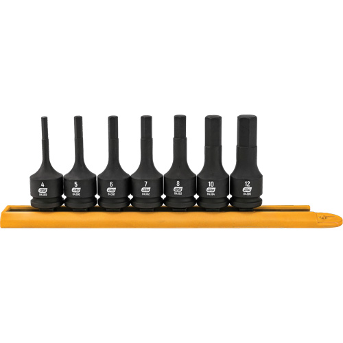 Hex Bit Impact Metric Socket Set, 7 Pieces TGS INDUSTRIEL