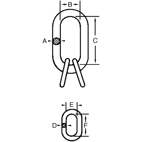 Maillon maître Cam-Alloy TGS INDUSTRIEL