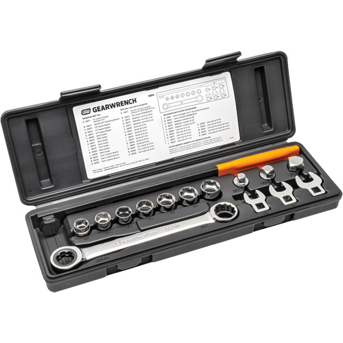 15 Piece Ratcheting Serpentine Belt Tool Set TGS INDUSTRIEL