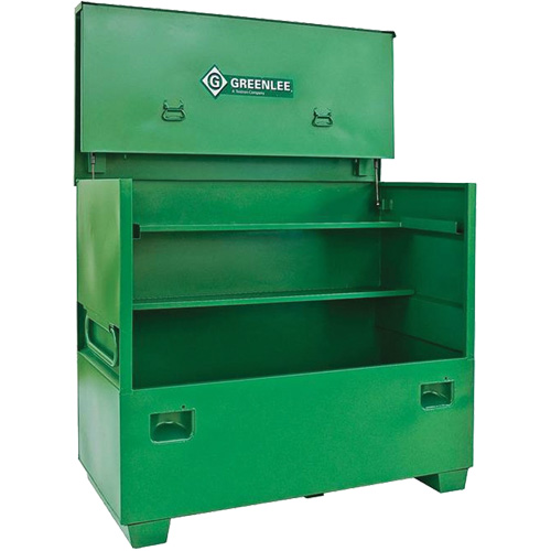 Jobsite Chest, 60" W x 30" D x 48" H, Green TGS INDUSTRIEL