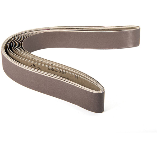 Courroie pour ponceuse d'&eacute;tabli, 6" la x 48" lo, Oxyde d'aluminium, Grain 100 TGS INDUSTRIEL