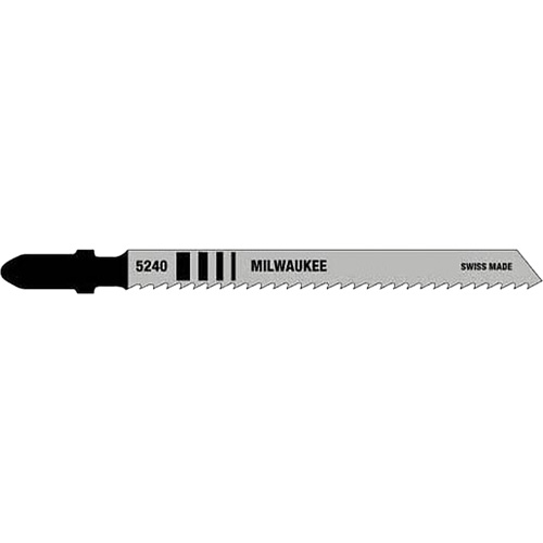 Lame de scie sauteuse, Bim&eacute;tal, Tige en T, 4" lo, 10 dents par pouce TGS INDUSTRIEL