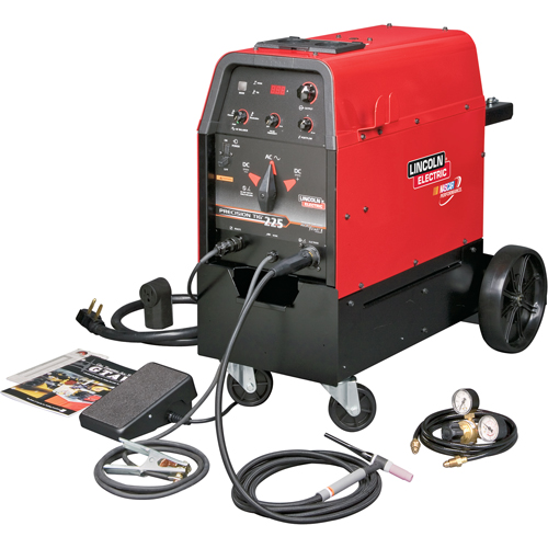 Precision TIG&reg; 225 Ready-Pak&reg; Pkg. With Cart TGS INDUSTRIEL