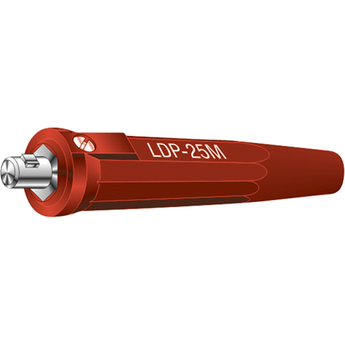 CONNECTEUR MACH TYP DINSE LDP25M ROUGE TGS INDUSTRIEL
