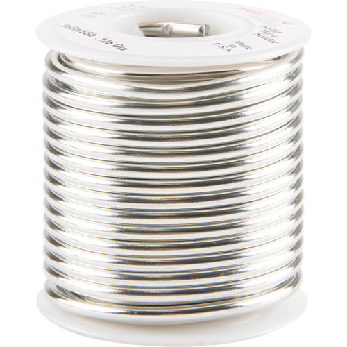 M&eacute;tal d'apport standard, Sans plomb, 95 % d'&eacute;tain, 5 % d'antimoine, &acirc;me Plein, dia. 0,125" TGS INDUSTRIEL