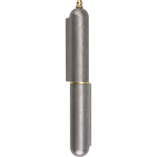 Weld-On Hinge, 0.787" Dia. x 5.906" L, Mild Steel w/Fixed Steel Pin TGS INDUSTRIEL