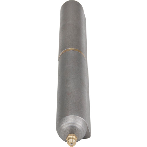 Weld-On Hinge, 0.906" Dia. x 7.874" L, Mild Steel w/Fixed Steel Pin TGS INDUSTRIEL
