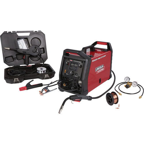 Soudeuse &agrave; proc&eacute;d&eacute; multiple POWER MIG 215 MPi One-Pak en aluminium, 120 V/230 V, 1 Ph, 60 Hz TGS INDUSTRIEL