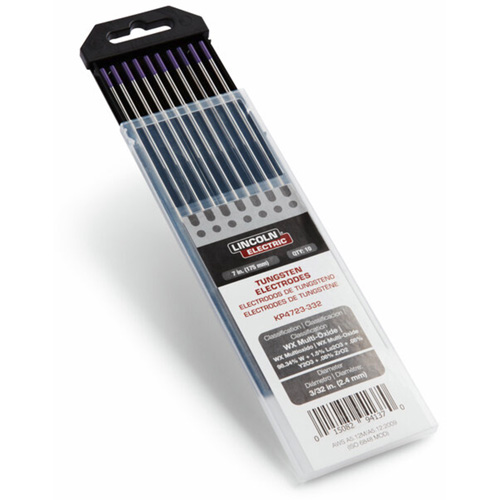 WX Multi-Oxide Premium Tungsten Electrode, 3/32" Dia. x 7" L TGS INDUSTRIEL