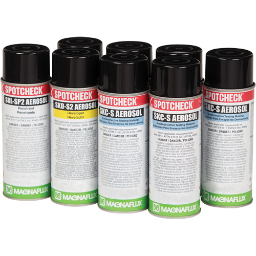 Trousses dessais de colorant p&eacute;n&eacute;trant visible et rinçable &agrave; laide dun solvant, Trousse TGS INDUSTRIEL