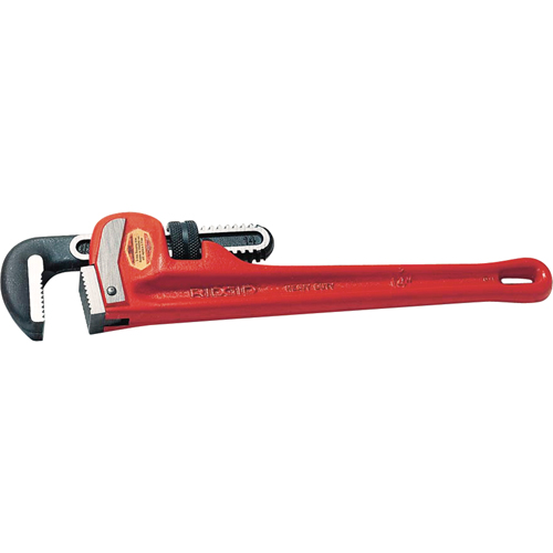 Straight Pipe Wrench #48, 6" Jaw Capacity, 48" Long, Powder Coated Finish TGS INDUSTRIEL