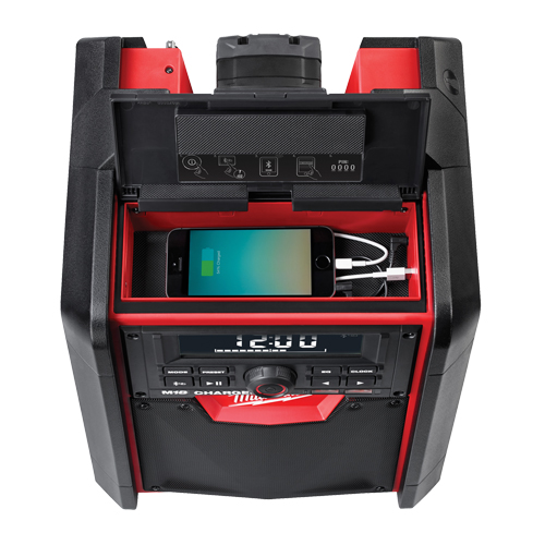 M18 Jobsite Radio & Charger, 18 V, Lithium-Ion TGS INDUSTRIEL