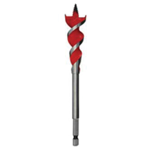 Speed Feed Wood Bit, 1", 6-1/2" Length, 1/4" Hex Shank TGS INDUSTRIEL