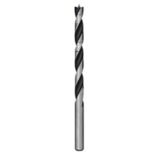 Brad Point Wood Bit, 3/8", 5" Length, 3/8" Shank TGS INDUSTRIEL