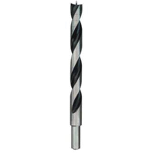 Brad Point Wood Bit, 7/16", 5-1/2" Length, 3/8" Shank TGS INDUSTRIEL