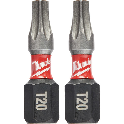 Forets &agrave; chocs Shockwave, Torx, T-20, Prise 1/4" TGS INDUSTRIEL