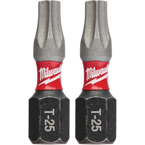 Shockwave Impact Insert Bits, Torx, T-25, 1/4" Drive TGS INDUSTRIEL