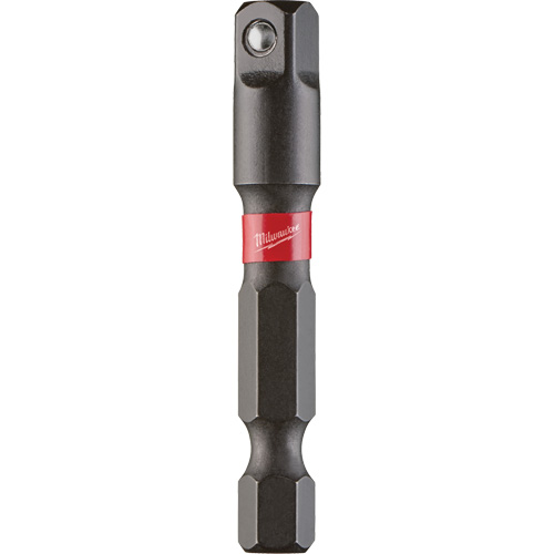 Adaptateur de douilles &agrave; chocs Shockwave, 1/4" Prise, Dimension m&acirc;le 1/4", Sph&eacute;rique, 1-7/8" lo TGS INDUSTRIEL