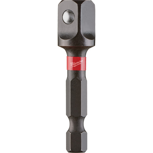 Adaptateur de douilles &agrave; chocs Shockwave, 1/4" Prise, Dimension m&acirc;le 3/8", Sph&eacute;rique, 1-7/8" lo TGS INDUSTRIEL
