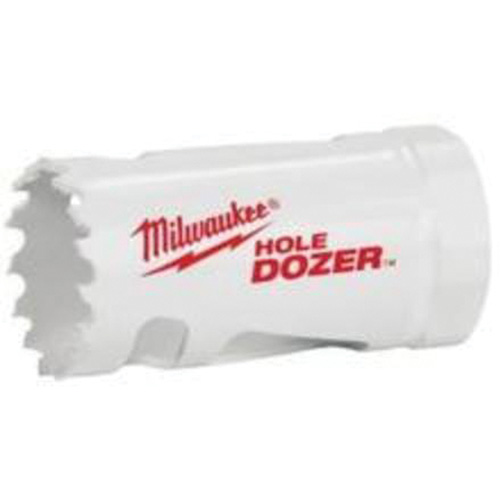 Scie-cloche Hole Dozer avec arbre, 1", Profondeur de la coupe 1-5/8", Bim&eacute;tal TGS INDUSTRIEL