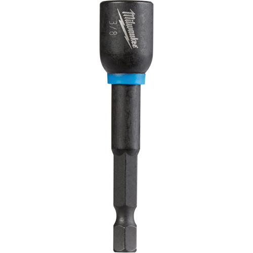 Shockwave Impact Duty Nut Driver, 1/4" Tip, 3/8" Drive, 2-9/16" L, Magnetic TGS INDUSTRIEL