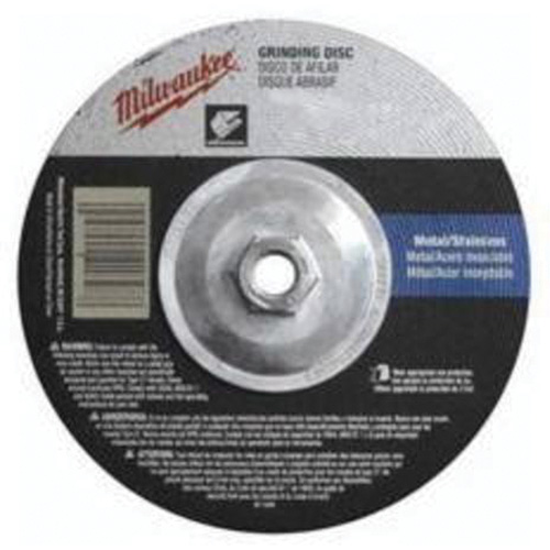 Meule, 7" x 1/4", Arbre 5/8"-11, Oxyde d'aluminium, Type 27 TGS INDUSTRIEL