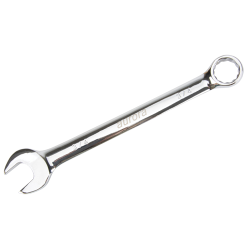 Cl&eacute; mixte, 12 pans, 3/4", Fini Chrome TGS INDUSTRIEL