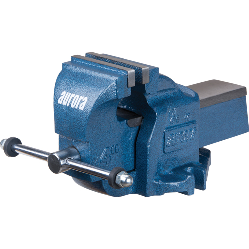 &eacute;tau d'&eacute;tabli robuste, Largeur des m&acirc;choires 4", Profondeur de la gorge 2-7/10" TGS INDUSTRIEL