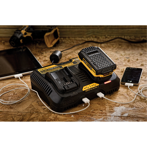 Max Jobsite Charging Station, 12 V/20 V, Lithium-Ion TGS INDUSTRIEL