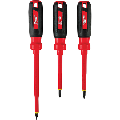 Trousse de tournevis isol&eacute;s, 1000 V, 3 Mcx TGS INDUSTRIEL