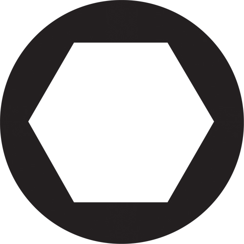 Embout de rechange pour tournevis multi embouts Sixpac Plus, Hexagonale, 5/32", Prise 1/4" TGS INDUSTRIEL