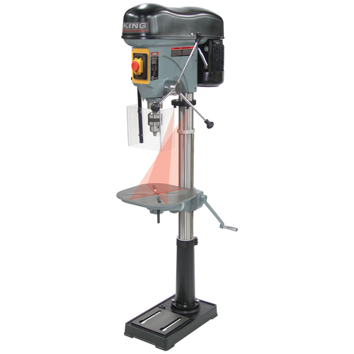 Perceuse &agrave; colonne, 17", Mandrin 3/4", 2750 tr/min TGS INDUSTRIEL