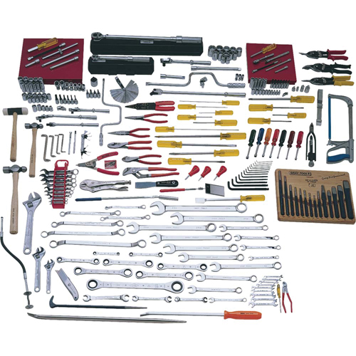 Complete Aircraft Maintenance Set, 295 Pieces TGS INDUSTRIEL