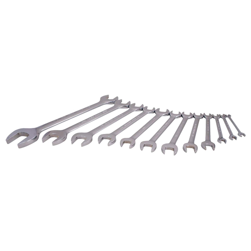Wrench Set, Open-Ended, 12 Pieces, Imperial TGS INDUSTRIEL