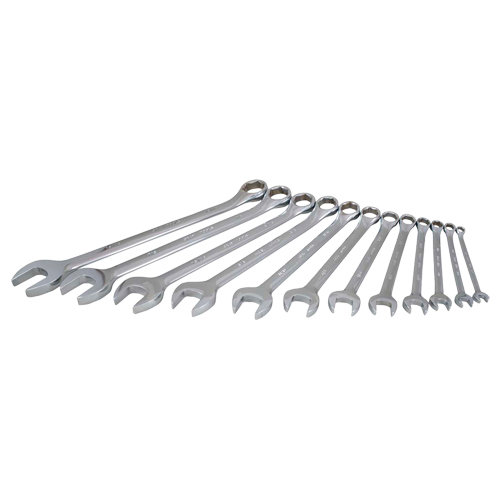 Wrench Set, Combination, 12 Pieces, Imperial TGS INDUSTRIEL
