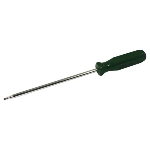 Square Screwdriver, #1 Tip, Round, 12-1/4" L, Plastic Handle TGS INDUSTRIEL